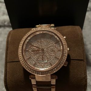 Rose gold Michael Kors Watch